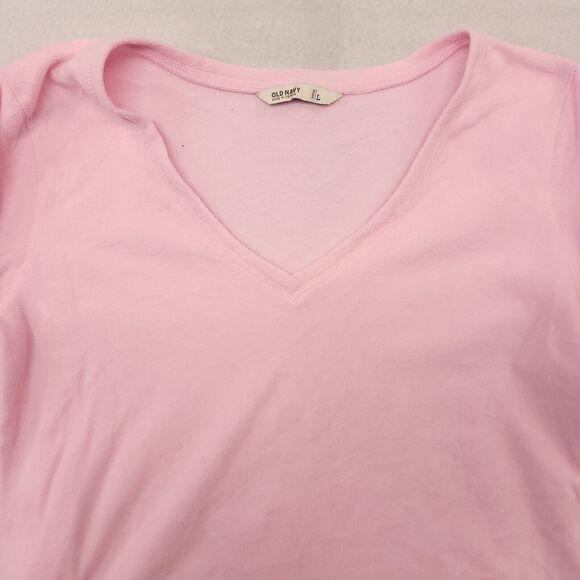 Old Navy Casual Pullover Long Sleeve Sweatshirt Womens Size Large L Pink - Picture 1 of 9
